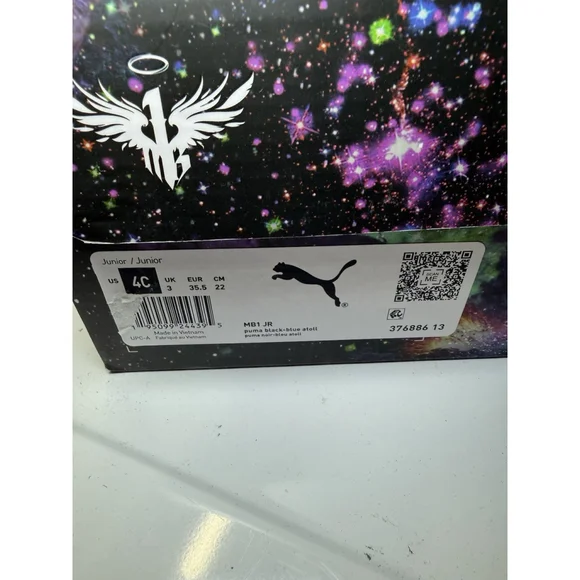 PUMA Melo MB.01 Jr Basketball Shoes Size 4c - Picture 9 of 9